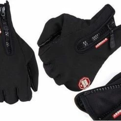Merkloos Winter Fietshandschoenen Met Extra Grip - Maat M -Windgoo Shop 550x385