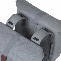 Basil City Dubbele Fietstas - Grijs Melee - 32 Liter 16 Basil City Dubbele Fietstas - Grijs Melee - 32 Liter -Windgoo Shop 550x386 5