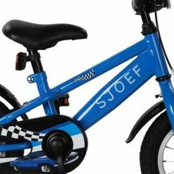 SJOEF Race Jongensfiets 12 Inch - Blauw 15 SJOEF Race Jongensfiets 12 Inch - Blauw -Windgoo Shop 550x389