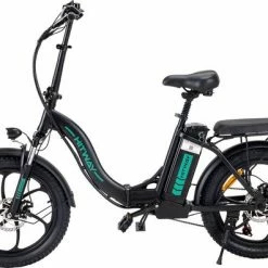 Hitway BK6 Elektrische Fiets - Opvouwbare E-bike - 20 Inch Fat Tire - 250W Motor - 11,2Ah - Zwart/Groen -Windgoo Shop 550x396 2