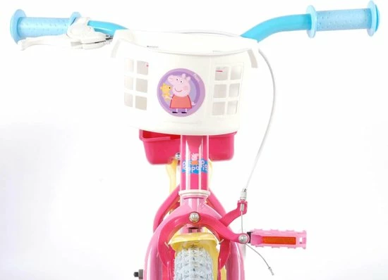 Volare Peppa Pig Kinderfiets - Meisjes - 12 Inch - Roze 13 Volare Peppa Pig Kinderfiets - Meisjes - 12 Inch - Roze - Afbeelding 13