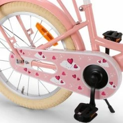 SJOEF Classic Meisjesfiets 20 Inch - Roze -Windgoo Shop 550x401