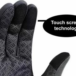 LuxeRoyal Fietshandschoenen Winter - Sport Handschoenen Met Rits - Touchscreen Telefoon - Anti Slip Gloves - Heren / Dames - Maat XL - Grijs 6 LuxeRoyal Fietshandschoenen Winter - Sport Handschoenen Met Rits - Touchscreen Telefoon - Anti Slip Gloves - Heren / Dames - Maat XL - Grijs -Windgoo Shop 550x402 2
