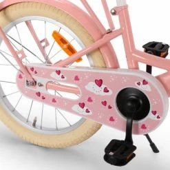 SJOEF Classic Meisjesfiets 20 Inch - Roze -Windgoo Shop 550x403 1
