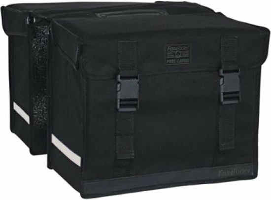 Fastrider Canvas 37 Dubbele Fietstas Zwart - 65L 10 Fastrider Canvas 37 Dubbele Fietstas Zwart - 65L - Afbeelding 10