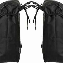 Alternative view of Fastrider Unibag Dubbele Fietstas - Voorzien Van Uitsparing Voor Snelbinders En LED Verlichting - Waterafstotend - Reflectiestrepen - 28 Liter - Zwart