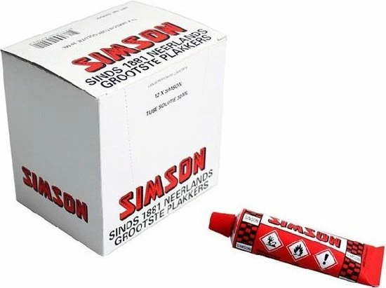 Simson Tube Solutie - Bandenplak - Groot - 30 Ml 18 Simson Tube Solutie - Bandenplak - Groot - 30 Ml - Afbeelding 18