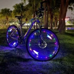 BOTC Fietswielverlichting - Spaakverlichting Met Reflector - Fietswiel - Meerkleurig - 1 Stuk - LBA11207 -Windgoo Shop 550x412 2