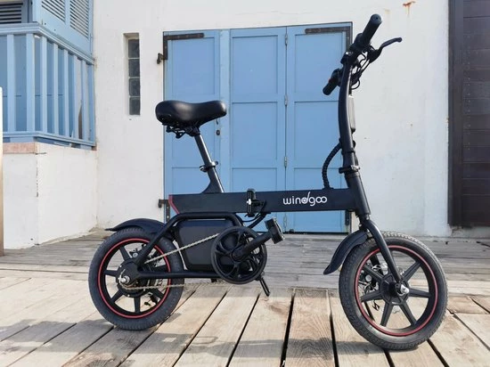 Wind-goo Windgoo B20 V2 - Elektrische Vouwfiets - E Bike - 250W - 14 Inch - 25 KM/H - Zwart 10 Wind-goo Windgoo B20 V2 - Elektrische Vouwfiets - E Bike - 250W - 14 Inch - 25 KM/H - Zwart - Afbeelding 10