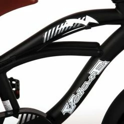 Volare Black Cruiser Kinderfiets - Jongens - 12 Inch - Zwart - 2 Handremmen 30 Volare Black Cruiser Kinderfiets - Jongens - 12 Inch - Zwart - 2 Handremmen -Windgoo Shop 550x415 5