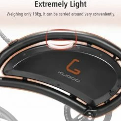 Matrix E Bike - Kugoo B2 Pro - Elektrische Opvouwbare Fiets/step 14 Inch 400W - Met Trappers - Snelheid Max. 45 Km/u -Windgoo Shop 550x425 7