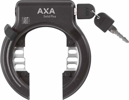 Axa Solid Plus Set Ringslot Met Insteekketting ART-2 Zwart 4 Axa Solid Plus Set Ringslot Met Insteekketting ART-2 Zwart - Afbeelding 4