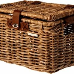 Basil Denton Fietsmand L - Voor - Rotan - Bruin - Large -Windgoo Shop 550x430 3