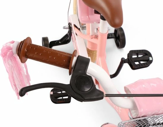 SJOEF Dolly Meisjesfiets 14 Inch - Roze 5 SJOEF Dolly Meisjesfiets 14 Inch - Roze - Afbeelding 5