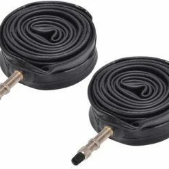 Fiets Binnenband - (SET/2 STUKS) - Dunlop Ventiel - 28X1 - 5/8X1 - 3/8 - 700x35 - 43C | Binnenbanden