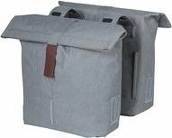 Basil City Dubbele Fietstas - Zwart - 32 Liter 16 Basil City Dubbele Fietstas - Zwart - 32 Liter - Afbeelding 16