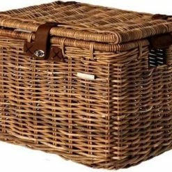 Basil Denton Fietsmand L - Voor - Rotan - Bruin - Large -Windgoo Shop 550x448 6