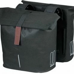 Basil City Dubbele Fietstas MIK - 28-32 Liter- Zwart -Windgoo Shop 550x449 8