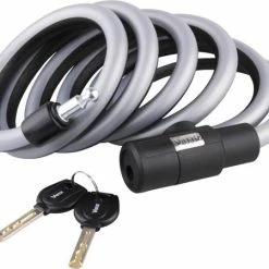 VINZ Korab Spiraal Kabelslot / Fietsslot 15mm - 200cm -Windgoo Shop 550x450