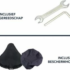 Achaté Fietszadel - Unisex - Extra Comfortabel - Ventilerend - Incl. Zadelhoes En Installatiemateriaal -Windgoo Shop 550x452 4