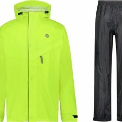 AGU Passat Regenpak Essential - Fluo Geel - L - Dames & Heren - Waterdicht -Windgoo Shop 550x455 1