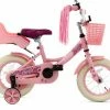 Nogan Butterfly - Kinderfiets - Meisjesfiets - 12 Inch - Roze