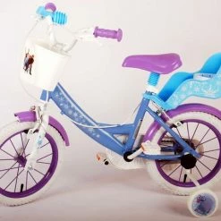 Disney Frozen 2 Kinderfiets - Meisjes - 14 Inch - Blauw/Paars - Twee Handremmen 33 Disney Frozen 2 Kinderfiets - Meisjes - 14 Inch - Blauw/Paars - Twee Handremmen -Windgoo Shop 550x456 5
