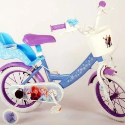 Disney Frozen 2 Kinderfiets - Meisjes - 14 Inch - Blauw/Paars - Twee Handremmen 22 Disney Frozen 2 Kinderfiets - Meisjes - 14 Inch - Blauw/Paars - Twee Handremmen -Windgoo Shop 550x457 6