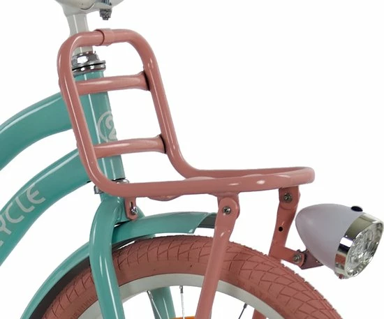 2Cycle Cargo Meisjesfiets - 20 Inch - Voordrager - Turquoise - Meisjesfiets 2 2Cycle Cargo Meisjesfiets - 20 Inch - Voordrager - Turquoise - Meisjesfiets - Afbeelding 2