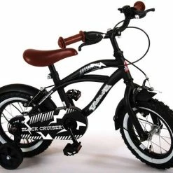 Volare Black Cruiser Kinderfiets - Jongens - 12 Inch - Zwart - 2 Handremmen 31 Volare Black Cruiser Kinderfiets - Jongens - 12 Inch - Zwart - 2 Handremmen -Windgoo Shop 550x458 2