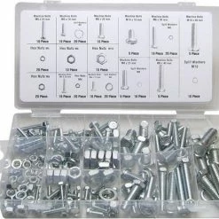 Merkloos Bout En Moer Assortiment Set 240 Delig In Opberg Box Bouten En Moeren