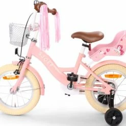 SJOEF Dolly Meisjesfiets 14 Inch - Roze 26 SJOEF Dolly Meisjesfiets 14 Inch - Roze -Windgoo Shop 550x464 7
