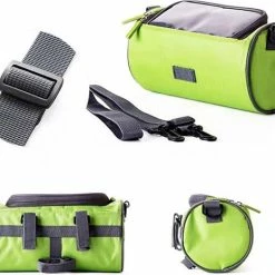 DICY Fiets Stuurtas - Fietstas Stuur Met Smartphone / Telefoonhouder & Kaarthouder Zwart 7 DICY Fiets Stuurtas - Fietstas Stuur Met Smartphone / Telefoonhouder & Kaarthouder Zwart -Windgoo Shop 550x464 8