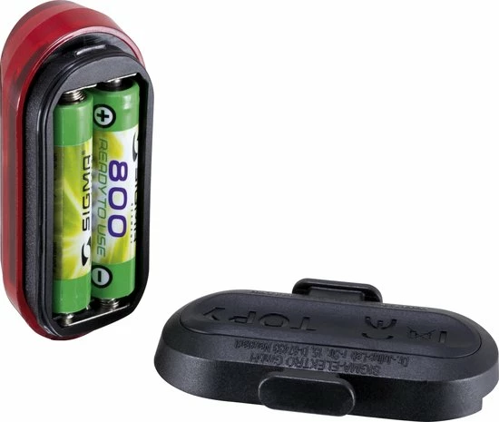 Sigma Sport AURA 30 Fietsverlichting Set - Led Koplamp 30 Lux - CURVE Achterlicht - Inclusief Batterijen 5 Sigma Sport AURA 30 Fietsverlichting Set - Led Koplamp 30 Lux - CURVE Achterlicht - Inclusief Batterijen - Afbeelding 5