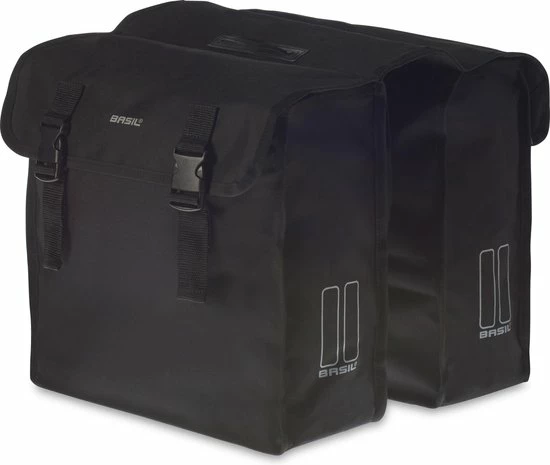 Basil Mara XL Dubbele Fietstas - Zwart - 35 Liter 3 Basil Mara XL Dubbele Fietstas - Zwart - 35 Liter - Afbeelding 3