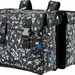 Basil Wanderlust Dubbele Fietstas - Zwart - 35 Liter -Windgoo Shop 550x467