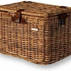 Basil Denton Fietsmand L - Voor - Rotan - Bruin - Large -Windgoo Shop 550x467 9