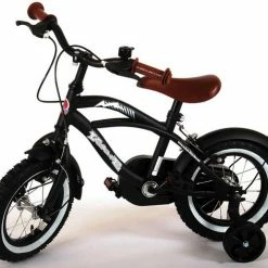Volare Black Cruiser Kinderfiets - Jongens - 12 Inch - Zwart - 2 Handremmen 25 Volare Black Cruiser Kinderfiets - Jongens - 12 Inch - Zwart - 2 Handremmen -Windgoo Shop 550x472 4