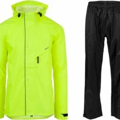AGU Passat Regenpak Essential - Fluo Geel - XL - Dames & Heren - Waterdicht