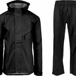 AGU Passat Regenpak Essential - Zwart - L - Dames & Heren - Waterdicht