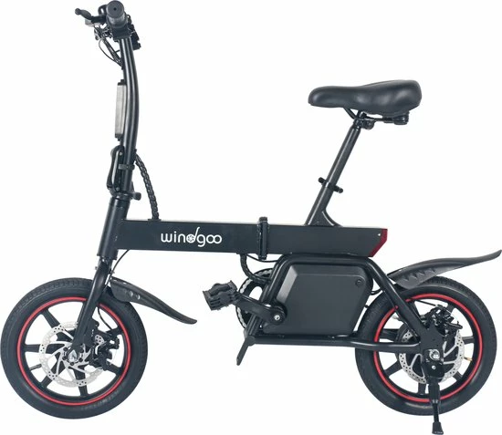 Wind-goo Windgoo B20 V2 - Elektrische Vouwfiets - E Bike - 250W - 14 Inch - 25 KM/H - Zwart 1 Wind-goo Windgoo B20 V2 - Elektrische Vouwfiets - E Bike - 250W - 14 Inch - 25 KM/H - Zwart