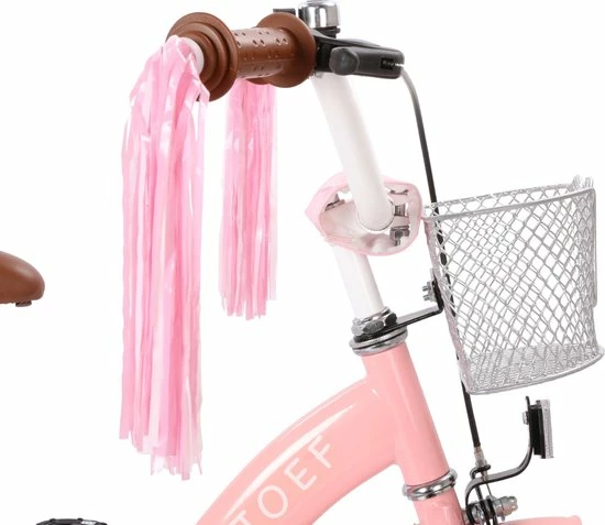 SJOEF Dolly Meisjesfiets 14 Inch - Roze 9 SJOEF Dolly Meisjesfiets 14 Inch - Roze - Afbeelding 9