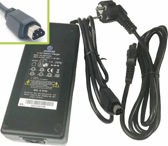 Phylion Stella Oplader Lader Acculader E-bike 5-polig (Trapeze/driehoekvorm) 1 Phylion Stella Oplader Lader Acculader E-bike 5-polig (Trapeze/driehoekvorm)