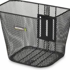 Basil Bremen Fietsmand - Voor - Staal - Inclusief Bevestigingssysteem - Zwart -Windgoo Shop 550x491 2