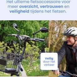Merkloos Fietsspiegel - Set Van 2 - EBike Fiets Spiegel - Verstelbaar - Achteruitkijkspiegel Fiets - Links En Rechts - Extra Voordelig -Windgoo Shop 550x500 11