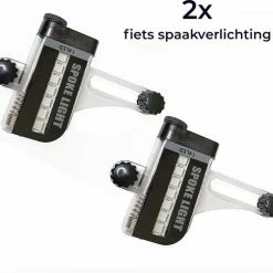 Merkloos Wielverlichting - Spaakverlichting - Fietsverlichting Wiel - Spaakreflectoren - Fietsverlichting - Spaakverlichting Kinderfiets - LED - 30 Patronen - 2 Stuks -Windgoo Shop 550x504 2