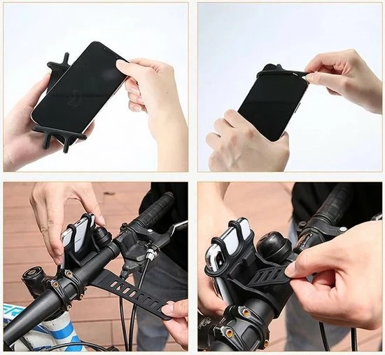 GS-T Telefoonhouder Fiets | Mobielhouder Fiets | Smartphone Houder Fiets | Fietshouder | 5 GS-T Telefoonhouder Fiets | Mobielhouder Fiets | Smartphone Houder Fiets | Fietshouder | - Afbeelding 5