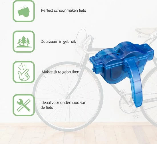 Uniquez Fietsketting Reiniger - Kettingborstel - Fietskettingreiniger - Kettingreiniger - Kettingborstel Fiets - Ketting Schoonmaken - Fietsgereedschap - Ontvetter Fiets - Chain Cleaner 7 Uniquez Fietsketting Reiniger - Kettingborstel - Fietskettingreiniger - Kettingreiniger - Kettingborstel Fiets - Ketting Schoonmaken - Fietsgereedschap - Ontvetter Fiets - Chain Cleaner - Afbeelding 7