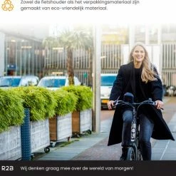 R2B Telefoonhouder Fiets Waterdicht Met 360 Graden Rotatie - Ook Voor Scooter & Motor - Gsm Houder Fiets - Zwart/Blauw - Fiets Accessoires - Model "Den Haag" -Windgoo Shop 550x514 2