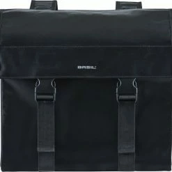 Basil Urban Load Dubbele Fietstas - Zwart - 48 Liter -Windgoo Shop 550x518 2